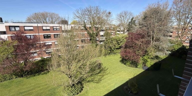 tollem Ausblick ins Grüne