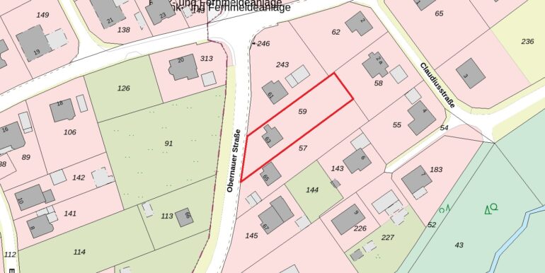 Flurkarte bearbeitet