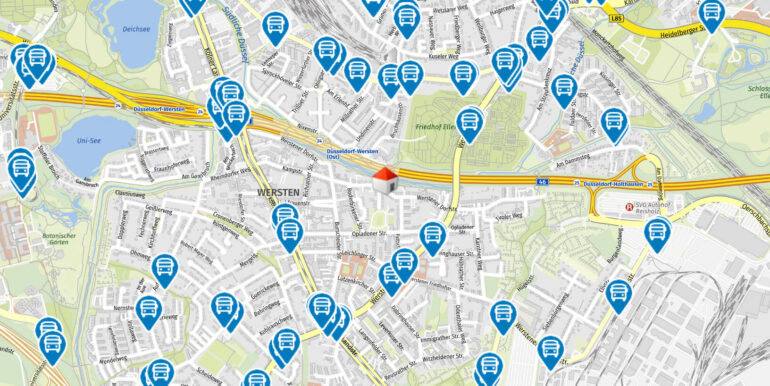 Geolyzer Kartenausschnitt