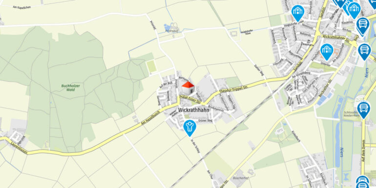 Geolyzer Kartenausschnitt