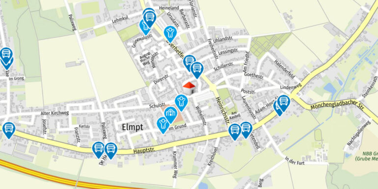 Geolyzer Kartenausschnitt