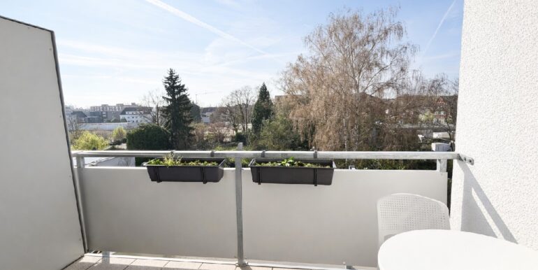 Loggia in Westausrichtung