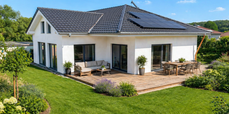 Die Terrasse ist  noch nicht fertig gestellt (Vorschlag)