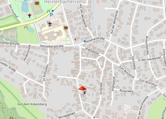 Lageplan mikro