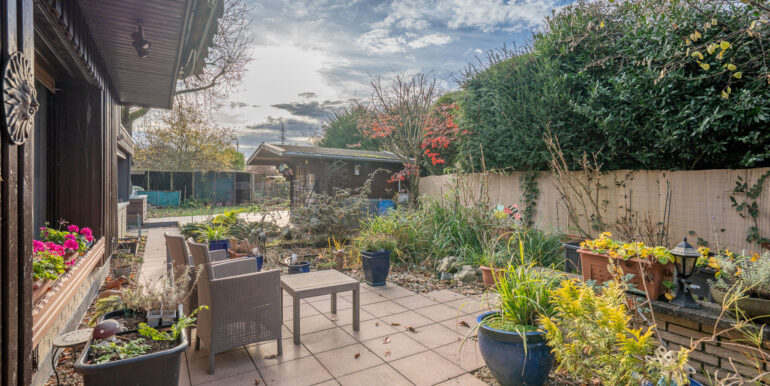 Garten hinten
