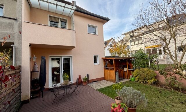 Blick vom Garten