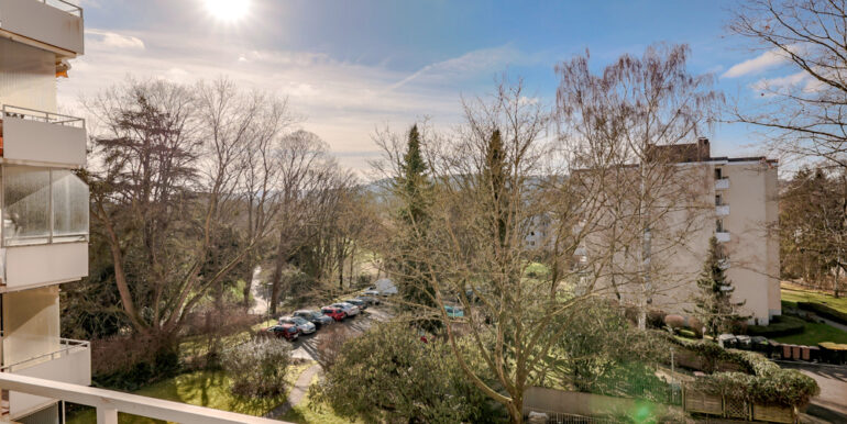 Ausblick Balkon