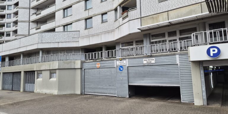 Zufahrt Tiefgarage