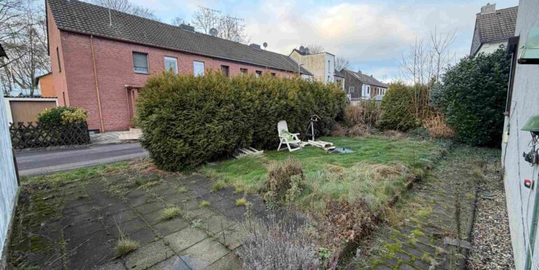Stellplatz und Garten