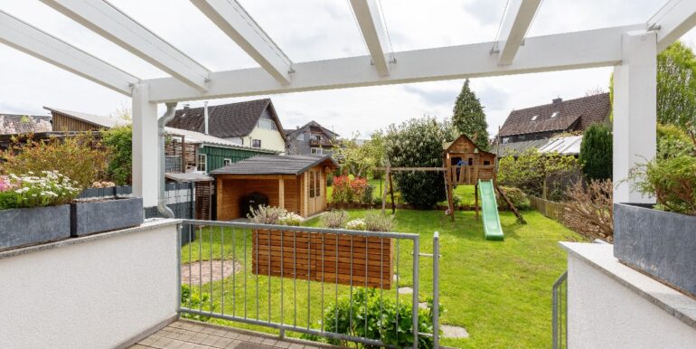 Überdachte Terrasse