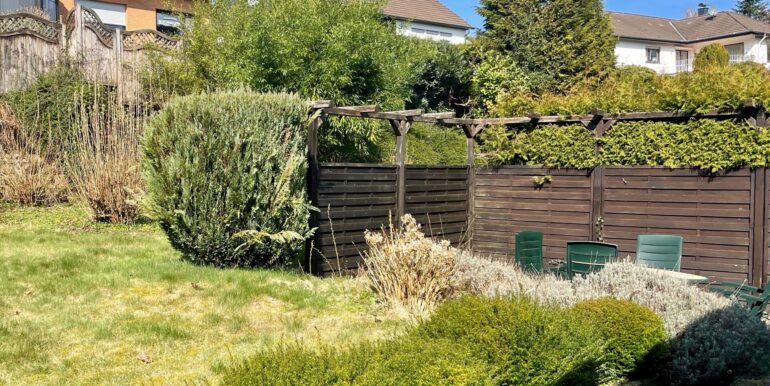 geschützter Platz im Garten