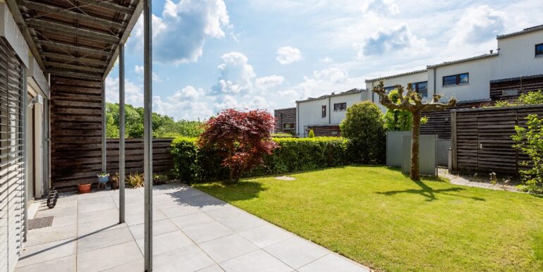 Terrasse am Wohnbereich