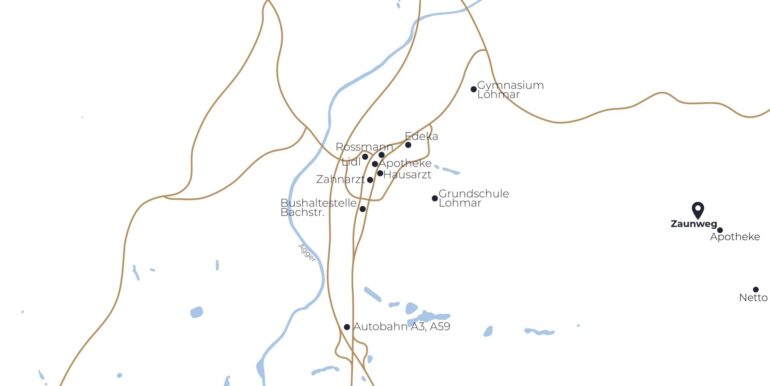 Lageplan Mikrolage