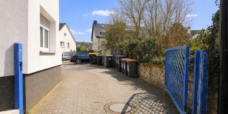 Eingezäunter Außenbereich