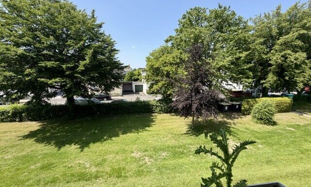 Blick vom Balkon