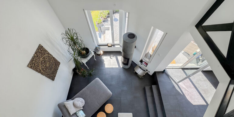 Blick ins Kaminzimmer
