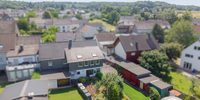 Hintere Gebäudeansicht