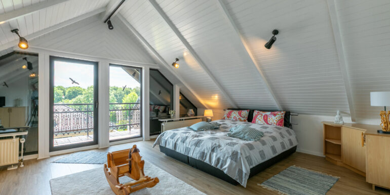 Schlafzimmer im DG