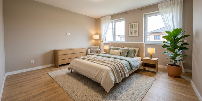 Schlafzimmer KI generiert