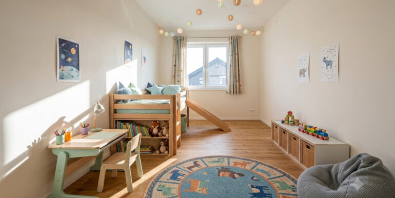 Kinderzimmer KI generiert