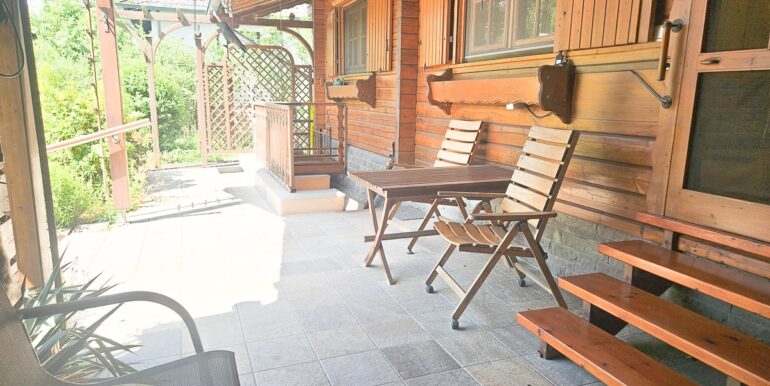 Überdachte Terrasse