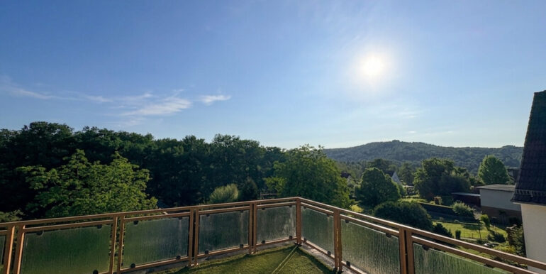 Ausblick v. d. Dachterrasse
