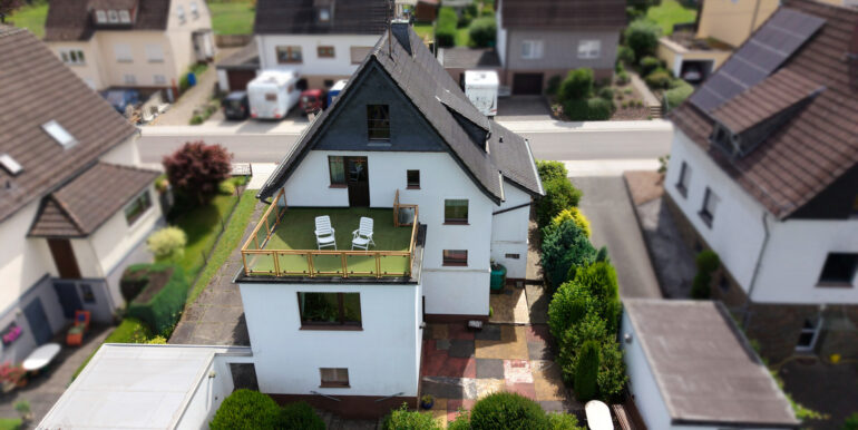 Luftaufnahme - Dachterrasse