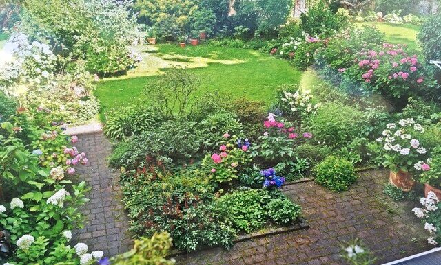 Aussicht Gartengrundstück
