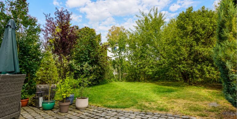 Der Gartenbereich