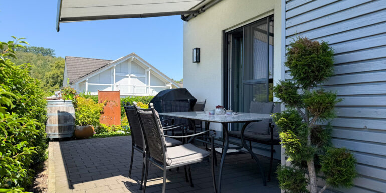 Terrasse am Essbereich