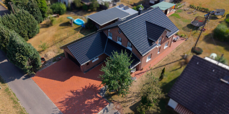 Luftansicht Haus