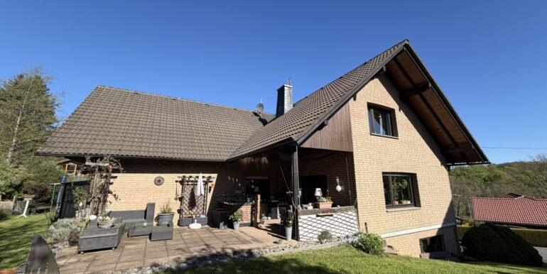 Blick zur Terrasse