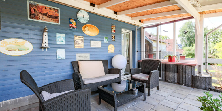 Terrasse Gartenseite