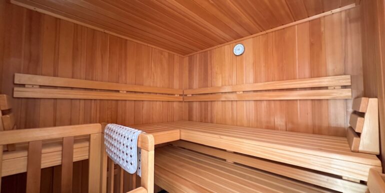 Badezimmer Sauna