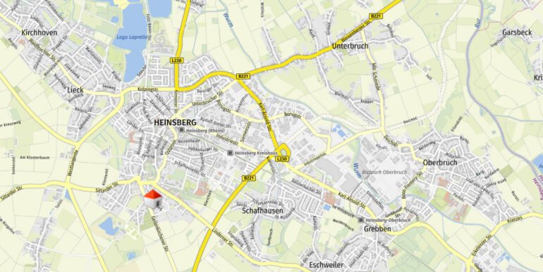 Geolyzer Kartenausschnitt