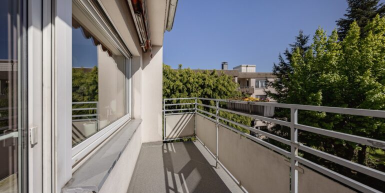 Aussicht vom Balkon (Haus 1)