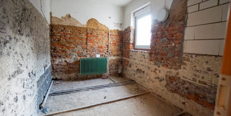 Badezimmer im Umbau