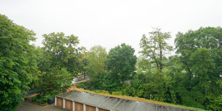 Blick in den Garagenhof