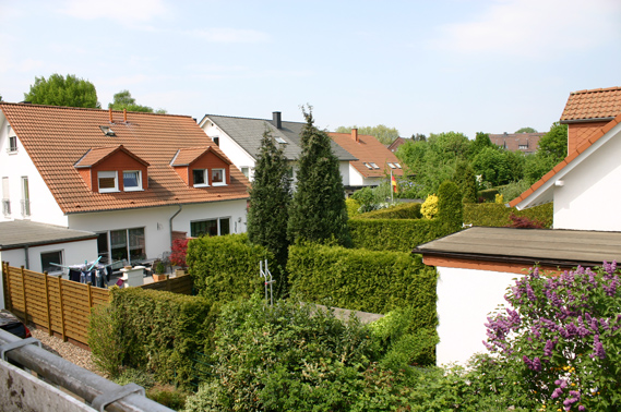 Aussicht vom Balkon