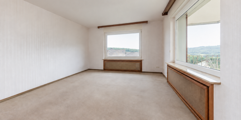 Wohnzimmer mit traumhafter Aussicht Einliegerwohnung