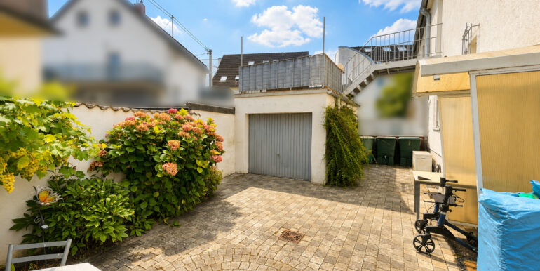 Terrasse/Garage