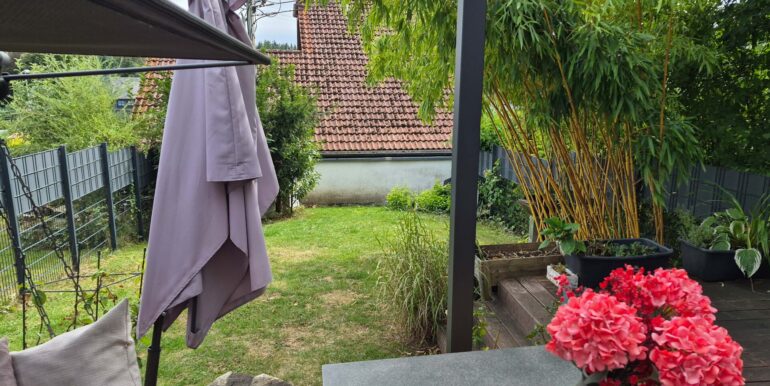 Blick in den Garten