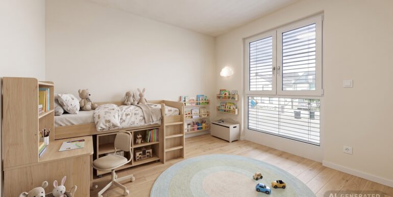 Kinderzimmer KI generiert