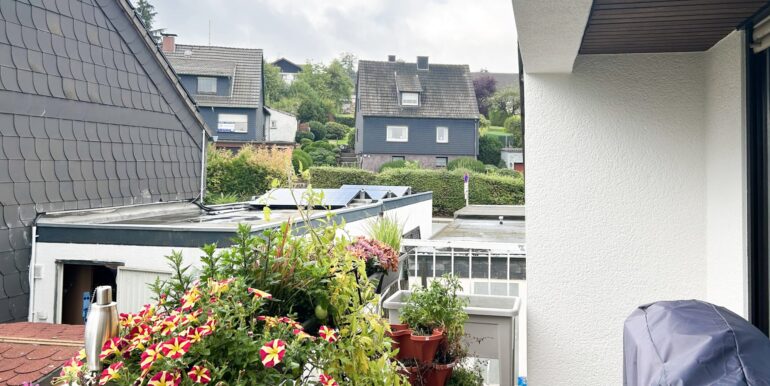großer Balkon