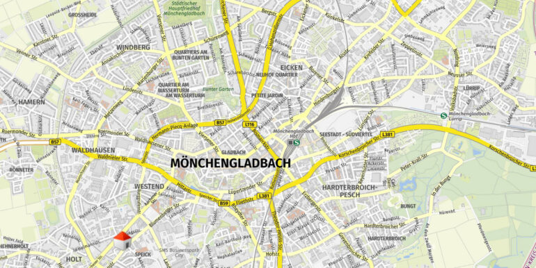 Geolyzer Kartenausschnitt