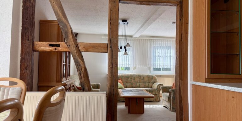 Blick in den Wohnbereich (EG)