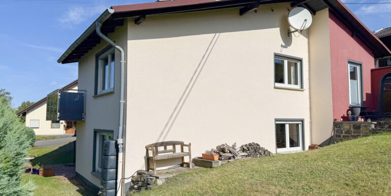 Hintere Gebäudeansicht