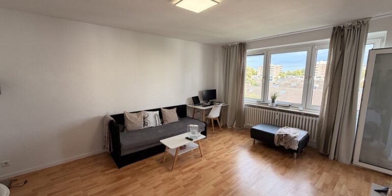 Wohn-Schlafzimmer- 2.Blick