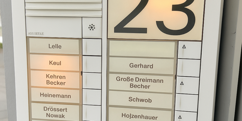 Klingeltableau
