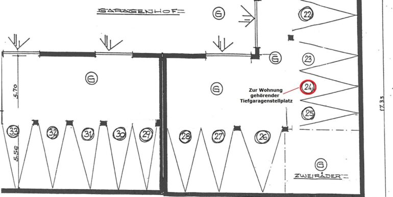 Garagenstellplatz